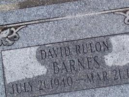 David Rulon Barnes