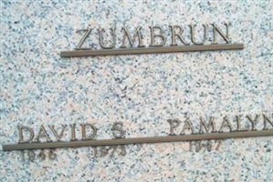 David S. Zumbrun David S. Zumbrun
