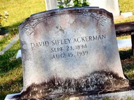 David Sifley Ackerman