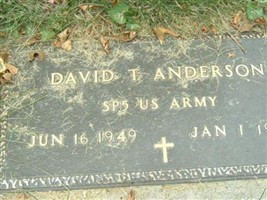 David T. Anderson David T. Anderson