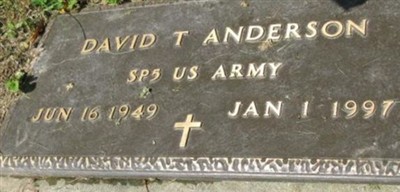 David T. Anderson David T. Anderson