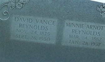 David Vance Reynolds David Vance Reynolds