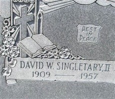 David W Singletary David W Singletary