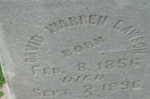 David Warren Lawson David Warren Lawson