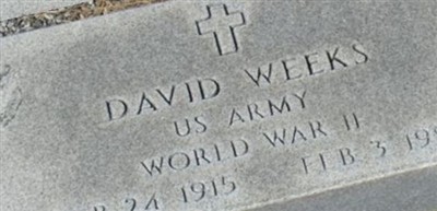 David Weeks David Weeks