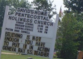 Davids Home Penacostal Holiness Church Cemetery Davids Home Penacostal Holiness Church Cemetery