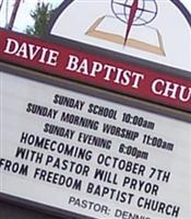 Davie Baptist Church Cemetery