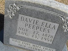 Davie Ella Peeples