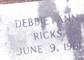 Debbie Ann Ricks Debbie Ann Ricks