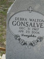 Deborah A. Walton Gonsalves Deborah A. Walton Gonsalves
