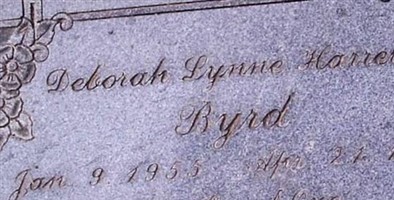 Deborah Lynne Harrell Byrd Deborah Lynne Harrell Byrd