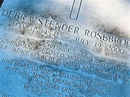Debra Sender Rosebrock Debra Sender Rosebrock