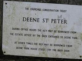 Deene Saint Peter Churchyard