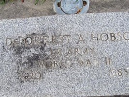DeForrest Ancle Hobson DeForrest Ancle Hobson