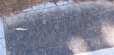 Delia H. McCarter Delia H. McCarter