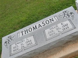 Delila Rebecca "Dillie" Pearson Thomason Delila Rebecca "Dillie" Pearson Thomason