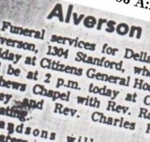 Della Irene Walls Alverson