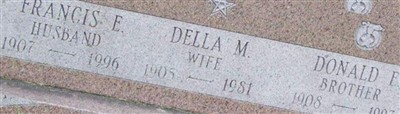 Della M. Dyke Wetherell Della M. Dyke Wetherell