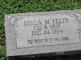 Della M. Fudge Felts