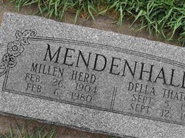 Della Thatcher Mendenhall Della Thatcher Mendenhall