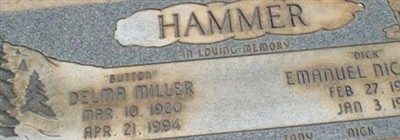 Delma Miller Hammer Delma Miller Hammer