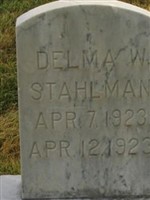 Delma Willie Stahlman Delma Willie Stahlman