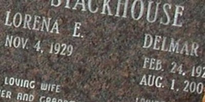 Delmar A. Stackhouse Delmar A. Stackhouse