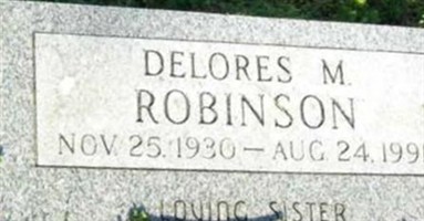 Delores M Robinson Delores M Robinson