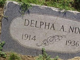 Delpha A. Nix Delpha A. Nix