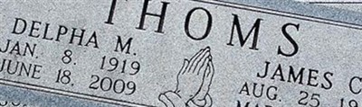 Delpha M. McCammon Thoms Delpha M. McCammon Thoms