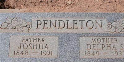 Delphia "Delpha" Stewart Pendleton Delphia "Delpha" Stewart Pendleton