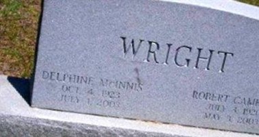 Delphine McInnis Wright Delphine McInnis Wright