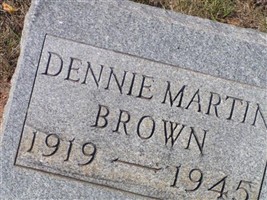 Dennie Martin Brown Dennie Martin Brown
