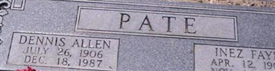 Dennis Allen Pate