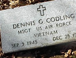Dennis Gail "Denny" Codling Dennis Gail "Denny" Codling