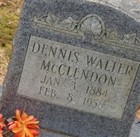 Dennis Walter McClendon