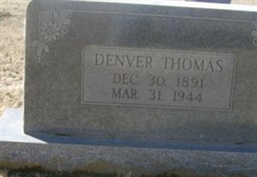 Denver J Thomas Denver J Thomas