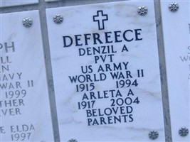 Denzil A Defreece Denzil A Defreece