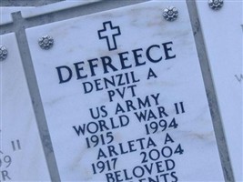 Denzil A Defreece Denzil A Defreece