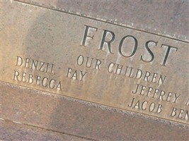 Denzil McAllister Frost Denzil McAllister Frost