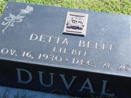 Detta Belle Berry Duval Detta Belle Berry Duval