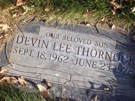 Devin Lee Thornock Devin Lee Thornock