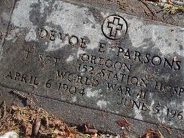 Devoe Earnest Parsons