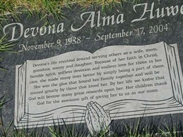 Devona Alma Huwe
