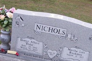 Dewey Albert 'Duke' Nichols Dewey Albert 'Duke' Nichols