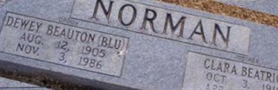 Dewey Beauton (Blu) Norman