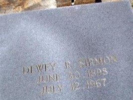Dewey Ray Sirmon Dewey Ray Sirmon