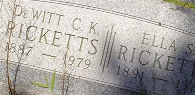 DeWITT C.K. RICKETTS DeWITT C.K. RICKETTS