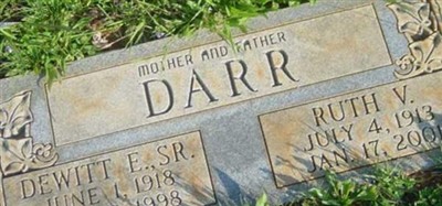 Dewitt E Darr, Sr Dewitt E Darr, Sr