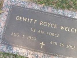 Dewitt Royce Welch